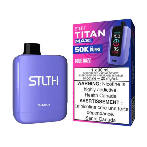 TITAN MAX – Blue Razz