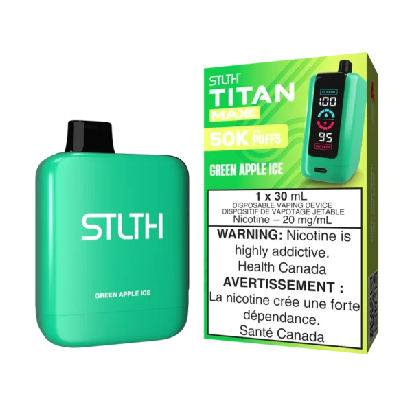 TITAN MAX – Green Apple Ice