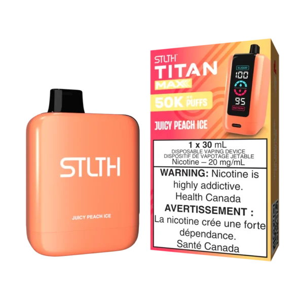 TITAN MAX – Juicy Peach Ice