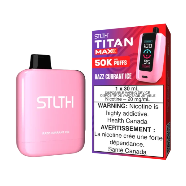 TITAN MAX – Razz Currant Ice