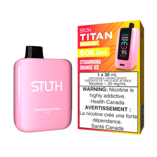 TITAN MAX – Strawnana Orange Ice