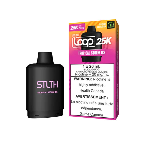 Stlth Loop 25K Pod Pack- Tropical Storm Ice