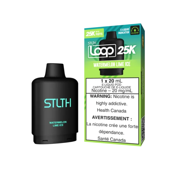 Stlth Loop 25K Pod Pack- Watermelon Lime Ice