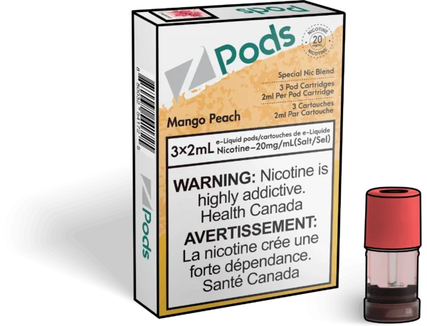 Z Pods 3 Pod Pack- Mango Peach