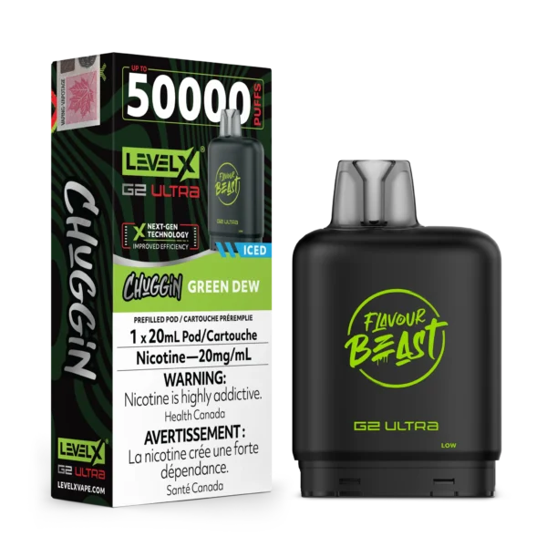 Level X G2 50K Ultra – Chuggin Green Dew