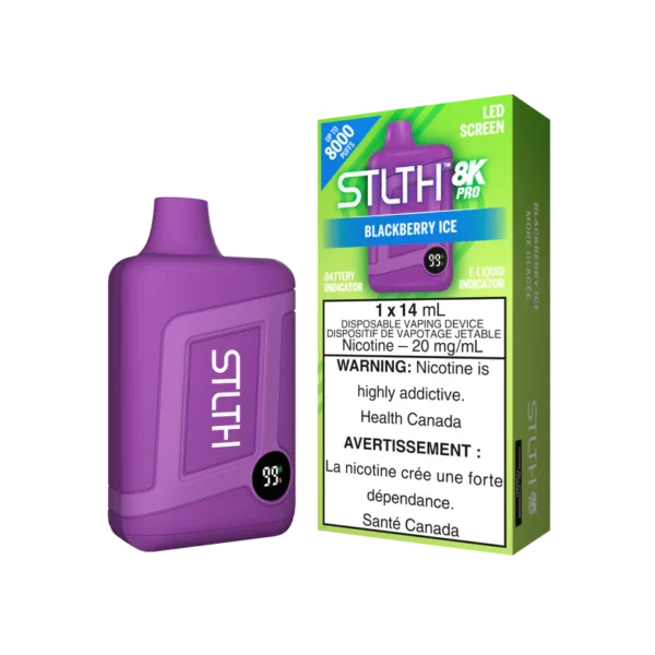 STLTH 8K PRO – Blackberry Ice