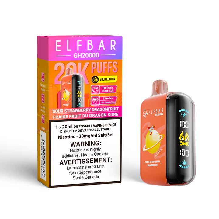 Elfbar-GH20000-Sour-Strawberry-Dragonfruit-Disposable-Vape-Free-shipping-3