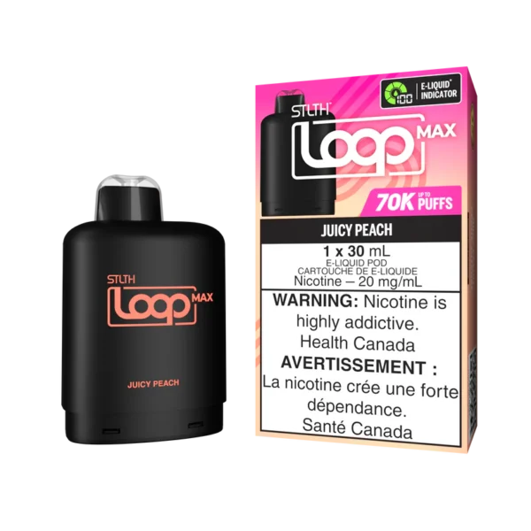 STLTH LOOP MAX Pod Pack – Juicy Peach