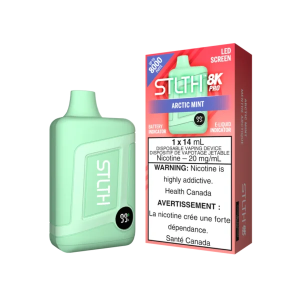 STLTH 8K PRO – Arctic Mint