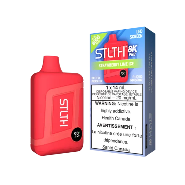 STLTH 8K PRO – Strawberry Lime Ice