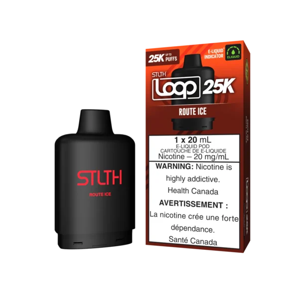 Stlth Loop 25K Pod Pack- Route Ice