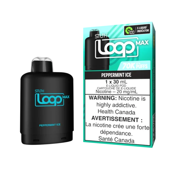 STLTH LOOP MAX Pod Pack – Peppermint Ice