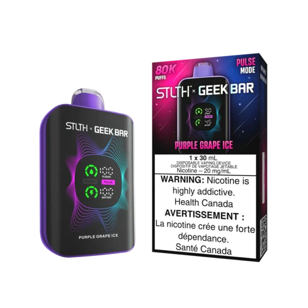 STLTH x GEEK BAR – Purple Grape Ice