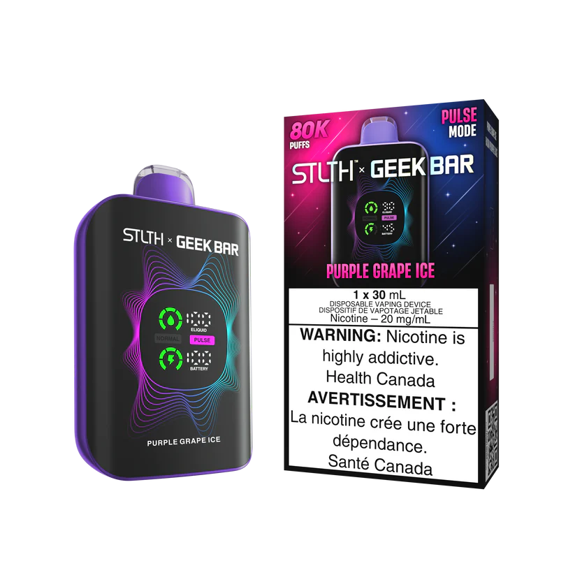 STLTH x GEEK BAR – Purple Grape Ice